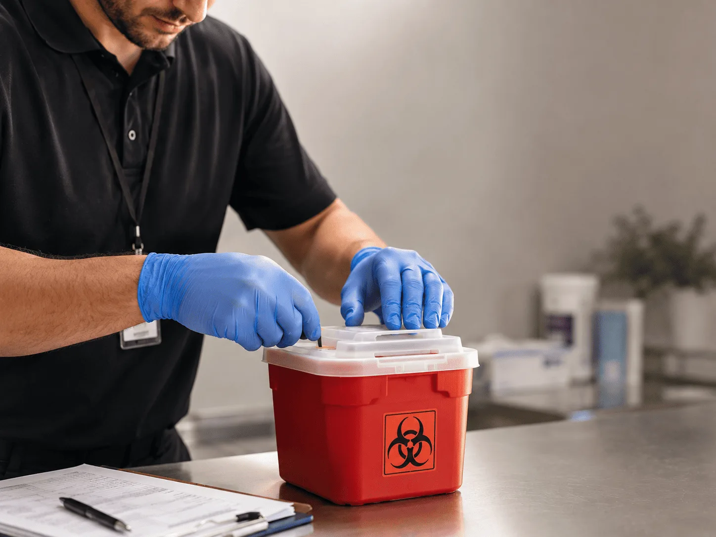 Why choose Sharps Waste Disposal in Ladora, IA